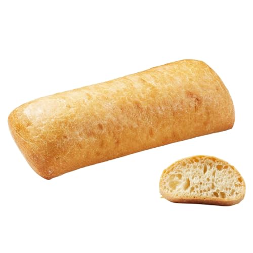 yDELICIOSAz uh[ v[ `p^ 140g Ɩp ThCb` p yⓀpz nF Đ tXY Bridor White Plain Ciabatta Soft Artisan Bread 140g (30)