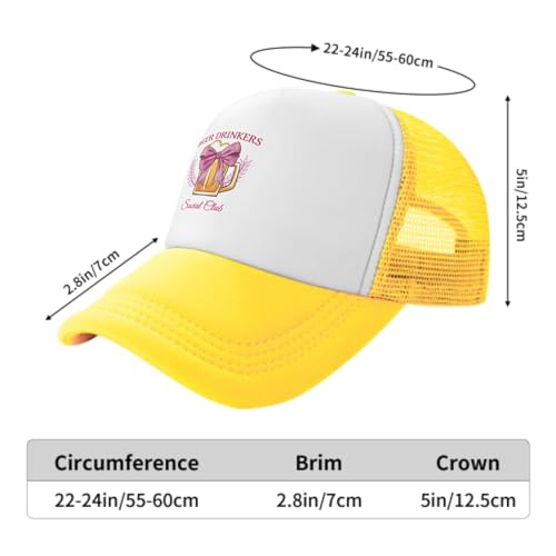 Image of Funny Trucker Hats,Trucker Hat Baseball Cap for Women Snapback Adjustable Hat Humor Gift Men