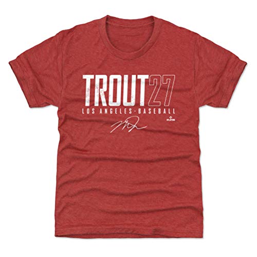 500 LEVEL Mike Trout Kids Shirt - Mike Trout Los Angeles Elite