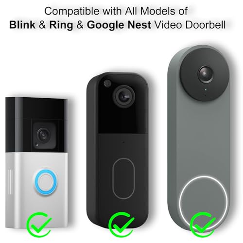 Smart Wireless Doorbell Chime, Compatible with Ring & Blink & Google Nest Video Doorbell, No Wiring, No Range Limits, 5  - Additional View