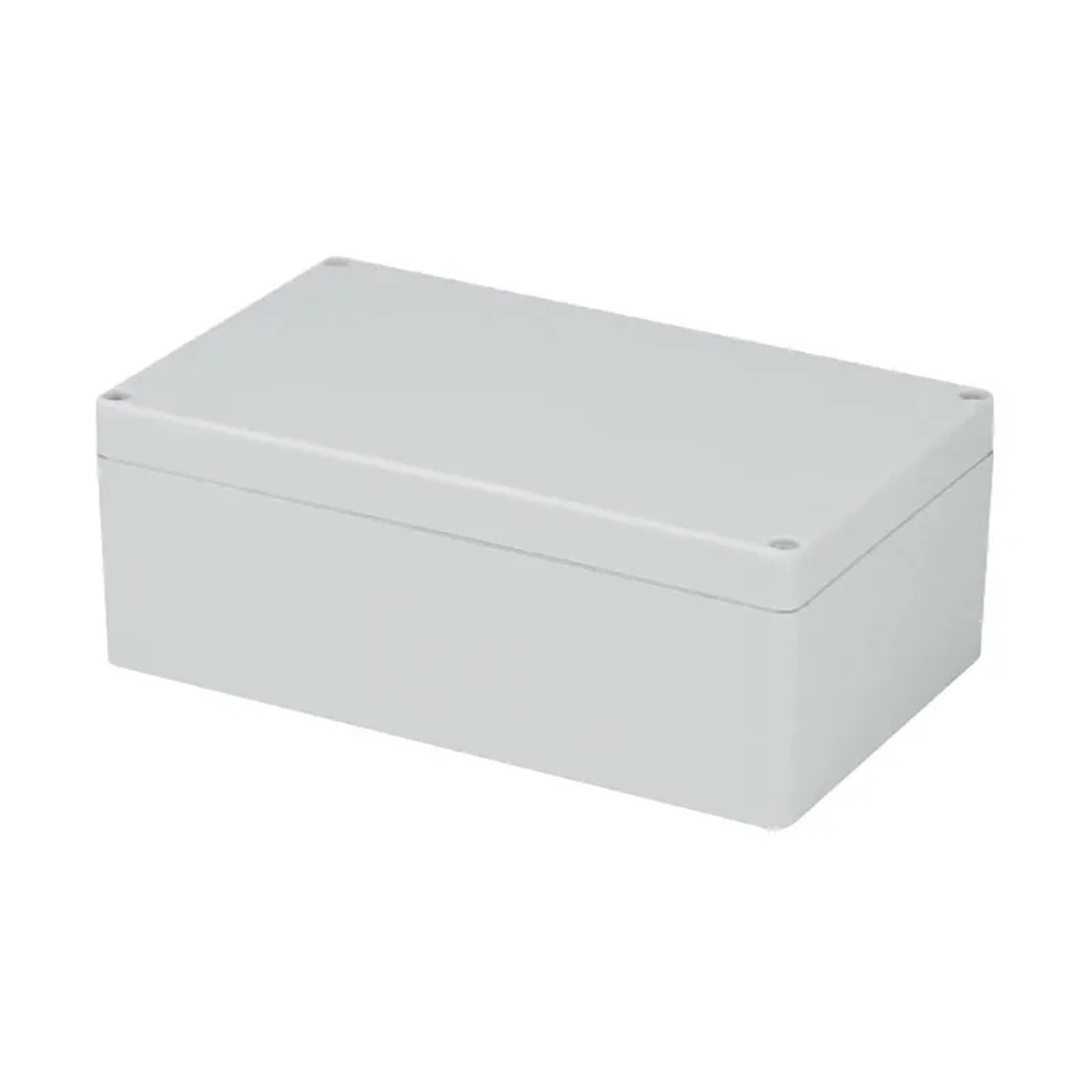 Wodoszczelna puszka przyłączeniowa typu F, wymiary 158 x 90 x 60 mm, z materiału ABS, wodoszczelna zgodnie z IP67 (przezroczysta pokrywa)