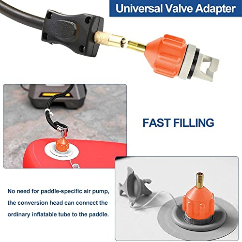 image for Vashly Inflatable Boat SUP Pump Adaptor Air Pump Converter Standard Sc