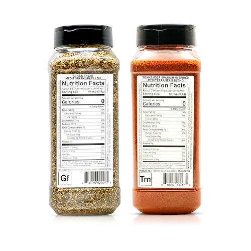 Spiceology – Mediterranean Bundle – Greek Freak & Tomatador Seasonings – Bold Mediterranean Spice Blends for Chicken, Beef, Seafood, Pasta, Pizza & More – Greek & Spanish Flavors for Authentic Cooking image 3