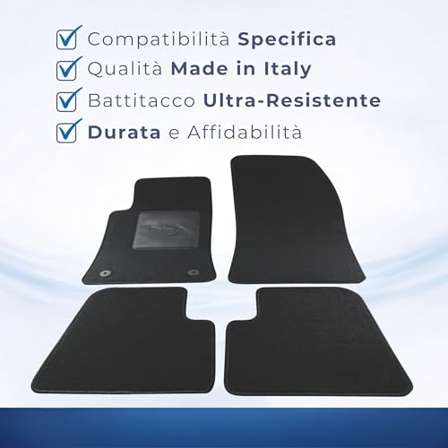 Alfombrillas para coche Bottari 39125 juego completo protector de suelo universal 3