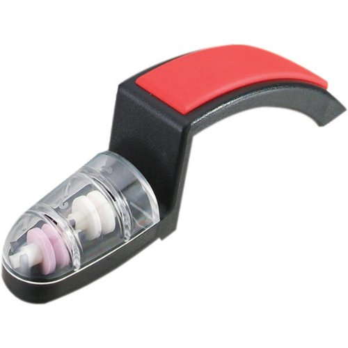 Shinkansen 'Water' Sharpener - Black and Red by Minosharp - Used condition - US$14.89