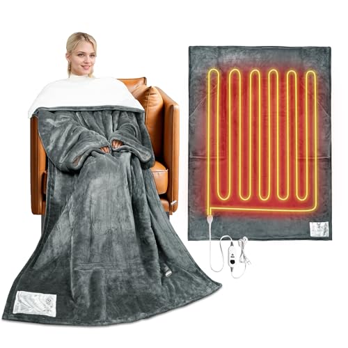 Catalonia Classy Sherpa Heizdecke mit Ärmeln für...