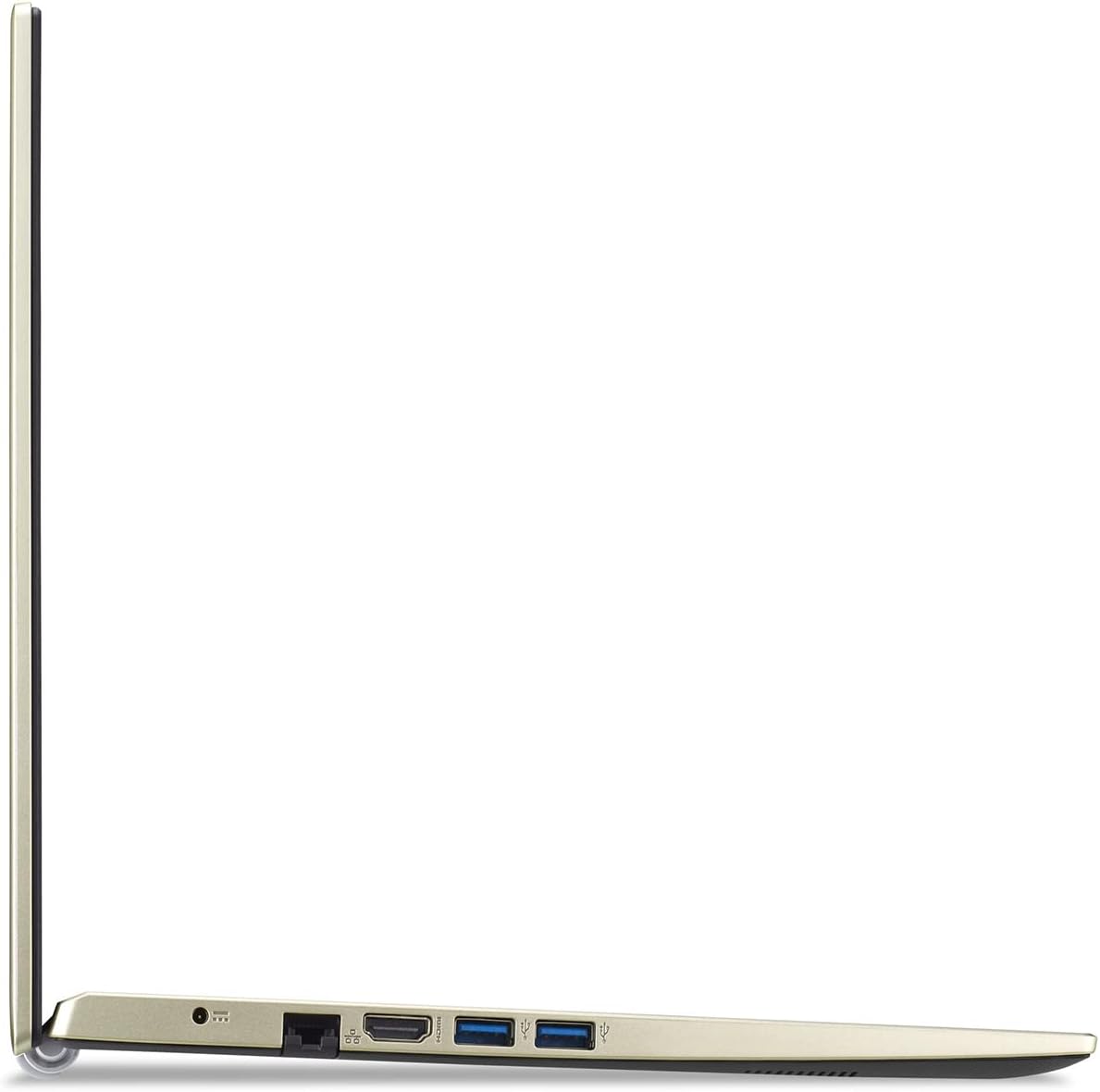 Acer Aspire Thin and Light Laptop, 15.6" FHD Display, Intel Celeron Dual-Core N4500 Processor, 8GB RAM, 256GB SSD, Webcam, WiFi, HDMI, Bluetooth, Windows 11, Safari Gold + One Year Office365