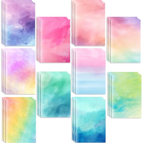 Mini bloc-notes pastel arc-en-ciel de poche pour vos notes quotidiennes et l'école