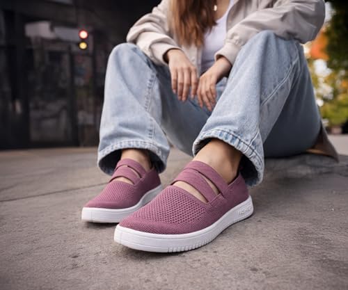 Image of Kraasa Ballet Flats Bellies for Women, Walking Flat Shoes for Woman, Lightweight Elastic Fit and Comfort, Ballerina for Ladies and Girls