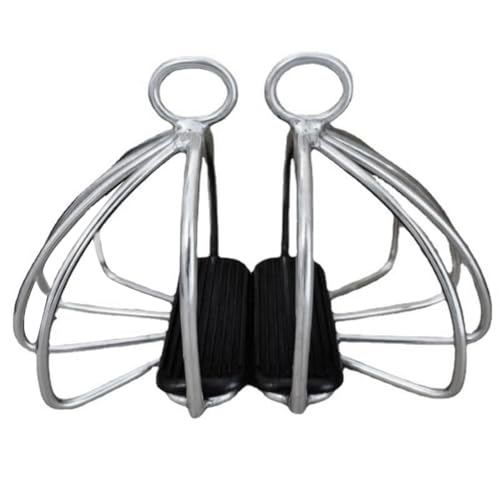 Lnfxkvva Herramienta de entrenamiento de estribos de equitación, equipo ecuestre flexible de alta resistencia, accesorios deportivos para sillín de caballo de seguridad