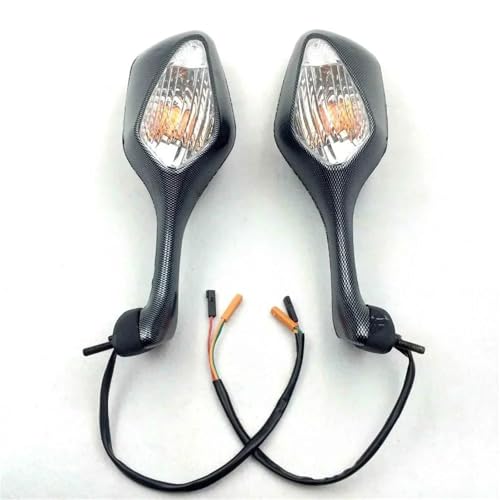 Espejo retrovisor de fibra carbono para rutas en carretera con CBR1000RR y VFR1200