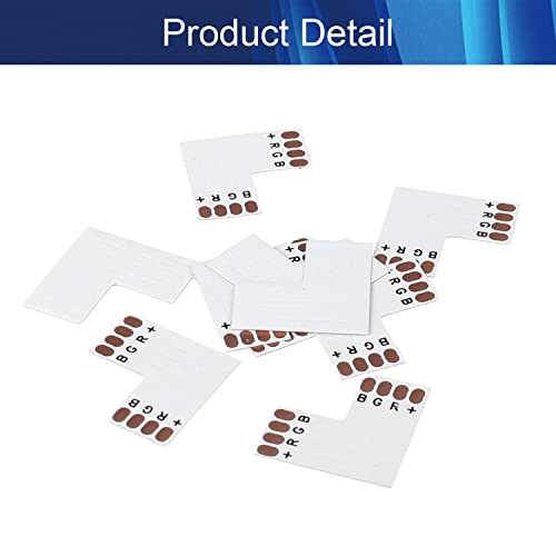 Conectores para tira LED SMD 5050 10 piezas miniatura 4