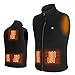 Chaleco Calentado, Chaleco Calentador Eléctrico para Hombre y Mujer,Carcasa Suave Térmica en Invierno Cálidos para Caza, Exteriores(Sin Batería)