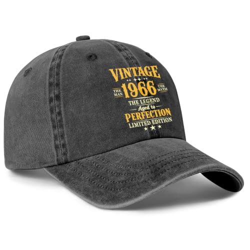 Image of 50th 40th 30th 60th Birthday Gifts Men Women 1976 1986 1996 Hat | Vintage Baseball Cap 50 40 30 60 Years Old Birthday Gifts for Him Her Party Favors Decorations