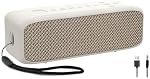 NOBIS 20W Haut-parleur Bluetooth portable, IP68 Haut-parleur Bluetooth étanche avec Bluetooth 6.0, 24H Temps de jeu, assistance vocale, TWS L'appariement stéréo TF Fente de la carte & AUX Entrée, pour le camping, Voyage