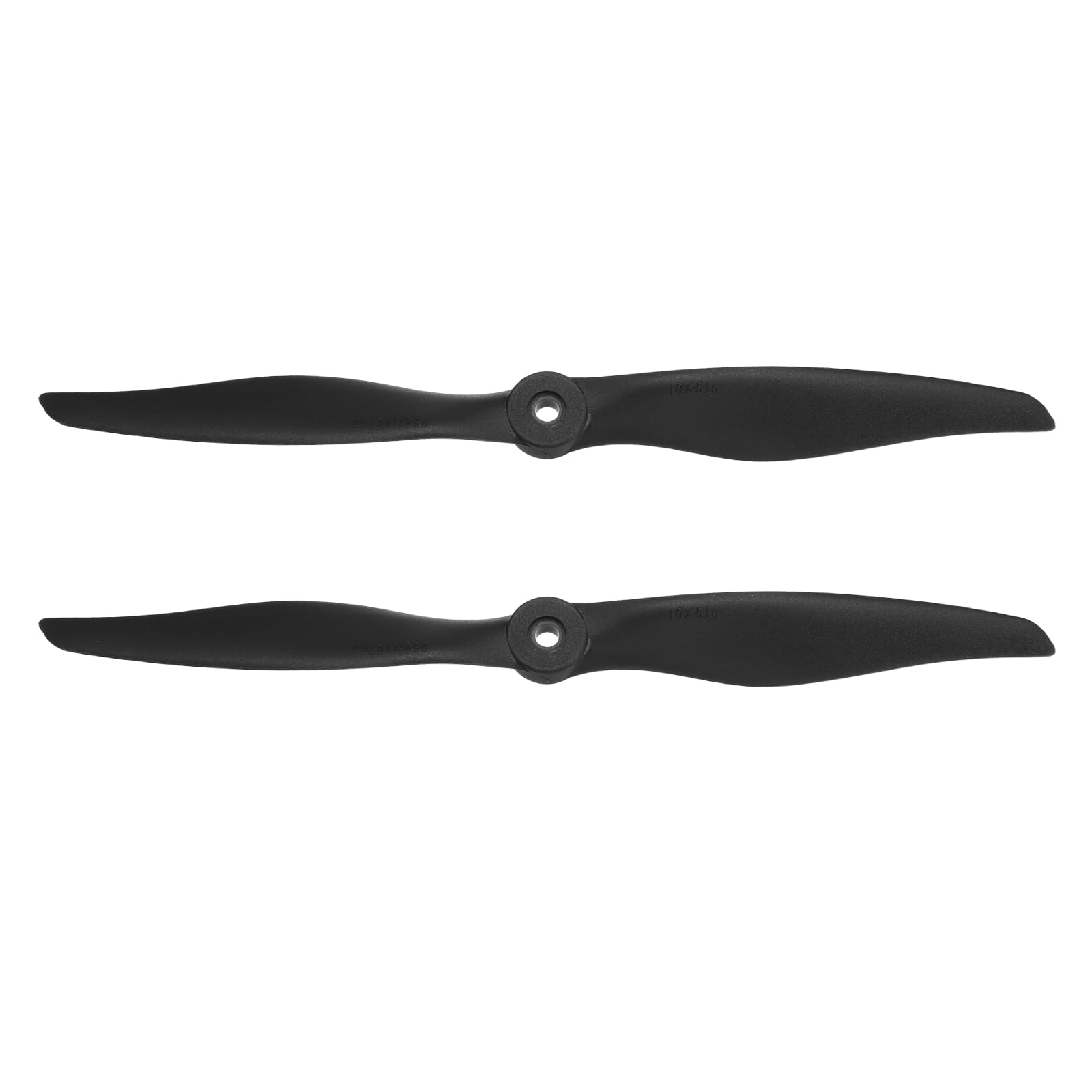 QUARKZMAN 2 Pcs Hélice RC De 10x5 Pulgadas Hélices De 2 Palas Accesorios Especiales para Motor De Drones Ligeros Negro
