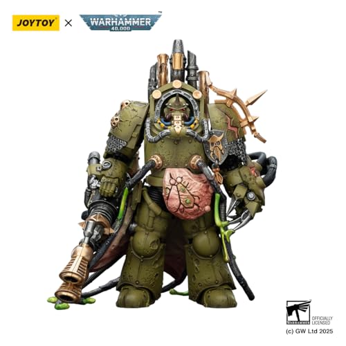 Image of JOYTOY Warhammer 40k Death Guard Lord of Virulence 1 /18 Action Figure