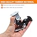 LXJZCP Premium Rubber Hasp with Plunger for RV Battery Box Strap, Tool Box Latch,Tool Room Latch,The Utility Room Latch,Pet House Latch - Secure and Durable(4pk)…