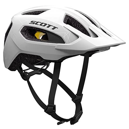 Scott Supra Plus MIPS MTB Fahrrad Helm matt weiß 2025: Größe: M/L (56-61cm)