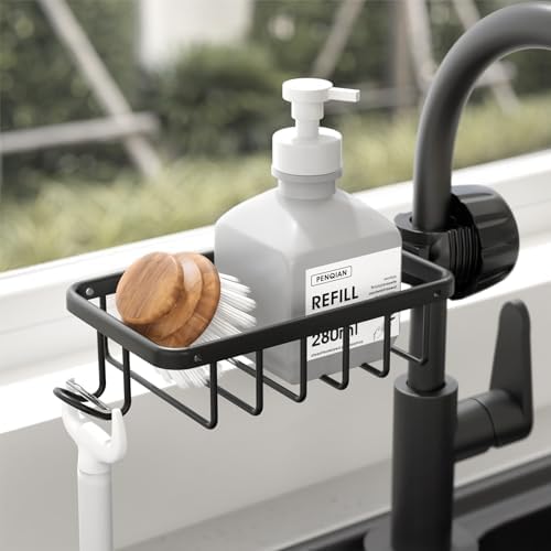 Sponge Holder for Kitchen Faucet – SVOPY 18~34mm A…