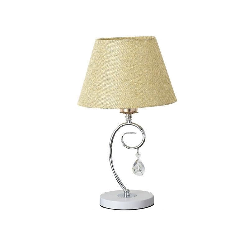 Lampka nocna Lampka biurkowa Lampa biurkowa, lampka nocna, prosta, pokój weselny, ciepła dekoracja, atmosfera Lampa stołowa
