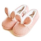  Tomwell Damen slippers second skin ultra soft comfy fluffy warm satin memory foam nicht beleg sole winter- 3.5 / 4 uk 06 häschen-ohr