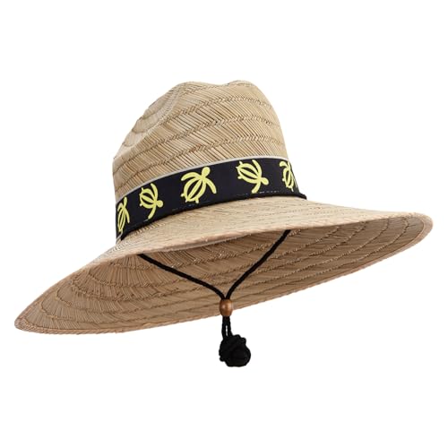 Sombrero de paja Turtle Band Lifeguard miniatura 4