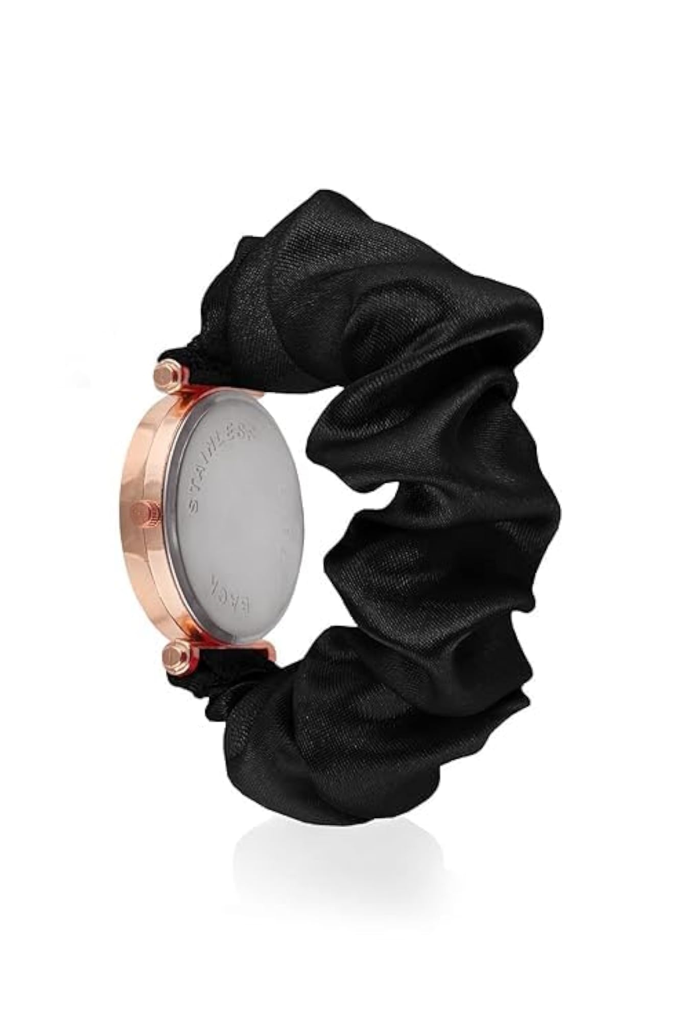 Women's Stylish Scrunchie Strap Analog Watch