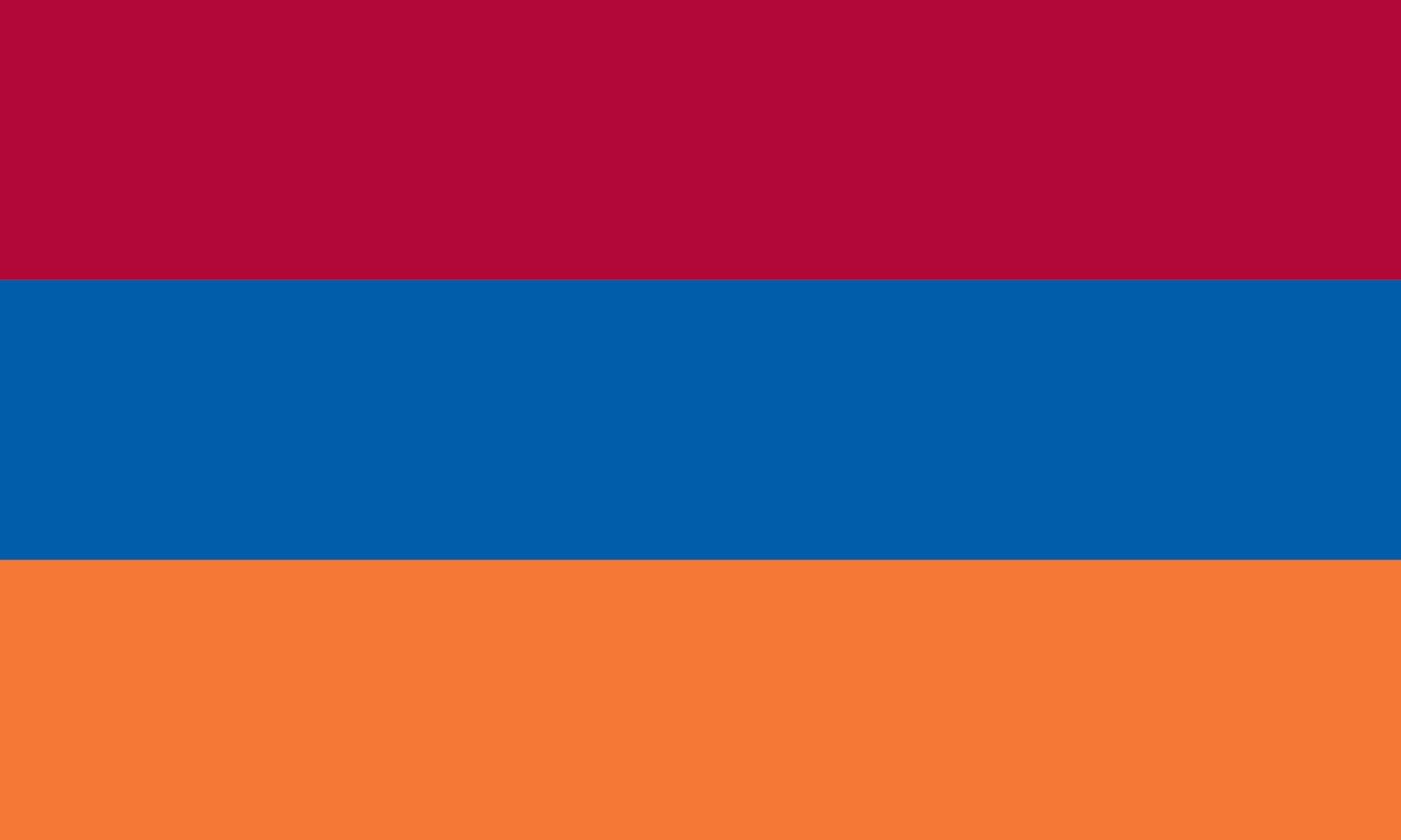 3'x5' 3 x 5 FT Armenian Armenia Flag Sewn Stripes US Made