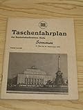  Taschenfahrplan der Reichsbahndirektion Halle gültig vom 31. Mai bis 26. September 1964