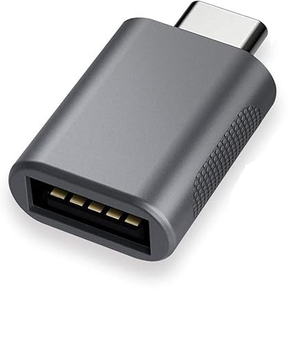 Adaptateur USB C vers USB, 1 unité, USB C mâle vers USB3 femelle compatible avec iMac 2022 iPad Pro 2022 MacBook Pro 2020 MacBook Air 2020 Space Grey Cover