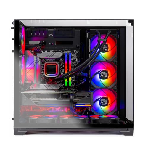 Image of Skytech Gaming O11 Vision Gaming PC, AMD Ryzen 7 9800X3D 4.7GHz, NVIDIA RTX 5080 16GB VRAM, X870 Board, 2TB Gen4 NVMe SSD, 32GB DDR5 RAM 6000, 850W Gold ATX 3 PSU, 360 ARGB AIO, WI-FI 7, Windows 11