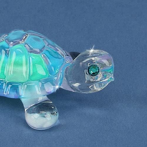 Glass Baron Turtle, Blue - Image 3