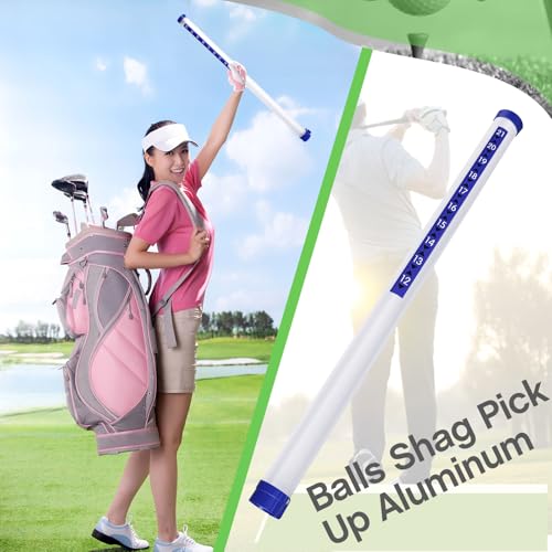 Deekin 2 Pieces Golf Ball Retriever, Golf Shagger Grabber Collector,Blue by Deekin - Used condition - Image 5