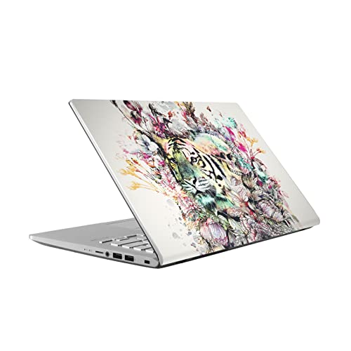 Autocollant Vinyle Tigre Anti-Rayures pour ASUS Vivobook 14 Housse de Protection Fine