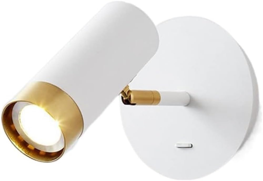 Lampe de mur design noir et blanc idéale pour liseuse de chambre