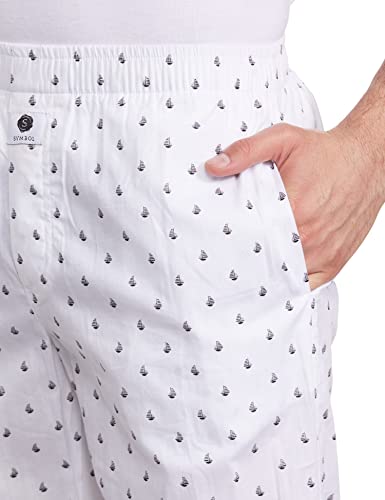 Image of Amazon Brand - Symbol Men's Printed Regular Fit Pyjamas (Pack of 2) Pajama Bottom