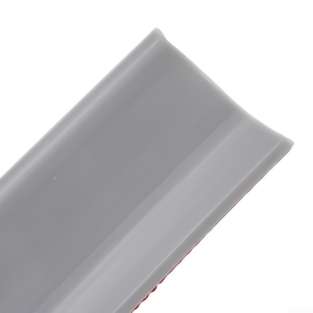 Tira de retención de agua para duchas y cocinas, solución de barrera de silicona de alto rendimiento (5 cm, gris, 300 cm)