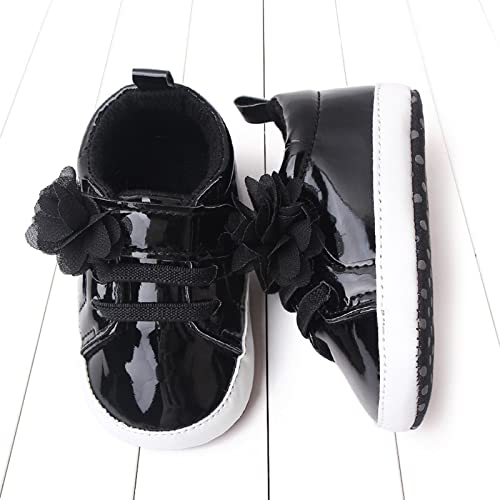 sfdgfhyf Toddler Outdoor Shoes Children Infant Toddler Shoes Spring and Summer Boys and Girls Sports Shoes (Black, 4 Infant)4