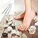 Stainless steel ingrown toenail pedicure knife set,professional foot skin scraper repair sharp blade kit for nail corn callus paronychia treatment. (1)
