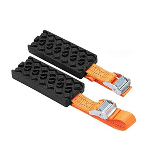 2 Unids Cadenas de Nieve Neumático de Coche Bloques Ruedas de Cadena Antideslizante para Emergencia Hielo Nieve Barro Arena Carretera Conducción Segura Uso de SUV