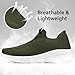 Giniros Women's Walking Shoes Lightweight Comfort Workout Casual Non Slip Fashion Sneakers Green 9
