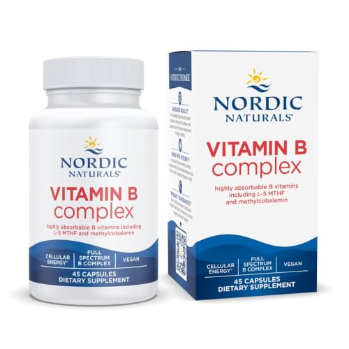Nordic Naturals Vitamin B Complex Energy Metabolism - 45 Capsules