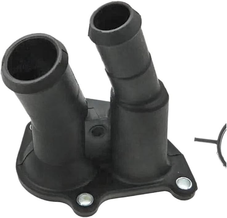 Thermostat Housing Compatible with Fiesta MK5 MK6, Focus MK2 MK3, C-Max MK2, Mondeo MK4, Fusion - Replaces OEM 2S6G9K478BD, 2S6G9K478BC, 1707050