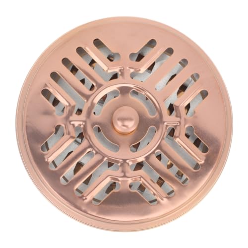BATHVEVE Caja Killer Aparato garrapatas Spray antimosquitos Aparato antimosquitos contenedor de Incienso Placa de Metal Plato Caso Acero Inoxidable Rose Gold