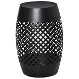 Generic Coffee Table Wood and Metal Industrial Cocktail Table for Living RoomA