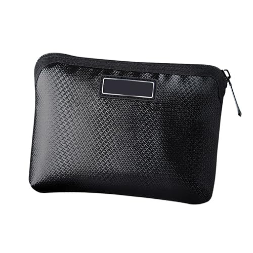 HOMSFOU 1Pc Fireproof Battery Storage Bag Multifunctional Explosion Wallet for Lithium Battery and Important Document Storage and Design for Versatile Use