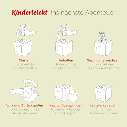 tonies Hörfiguren für Toniebox, Tilda Apfelkern – Das Drinnen-Picknick, Hörspiel mit 9 Geschichten für Kinder ab 3 Jahren… – Ansicht 6