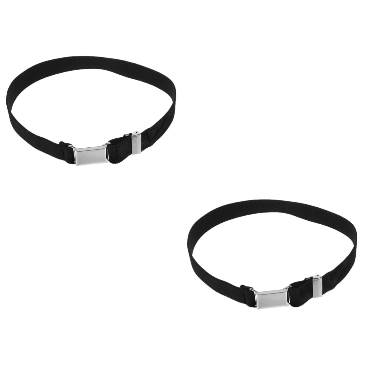 TOVINANNA 2pcs Adjustable Boys and Girls Belt Elastic Belt for Boys Girls Stretchy Waist