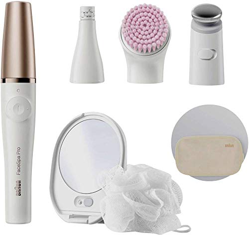 Preisvergleich Produktbild Braun FaceSpa 922 Pro Epilierer Weiß, Pink